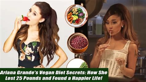 ariana grande vegan diet